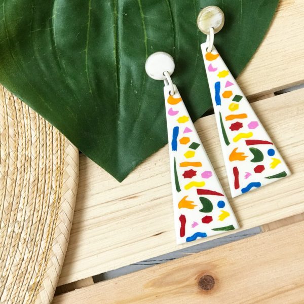 Confetti Umbrella Earrings